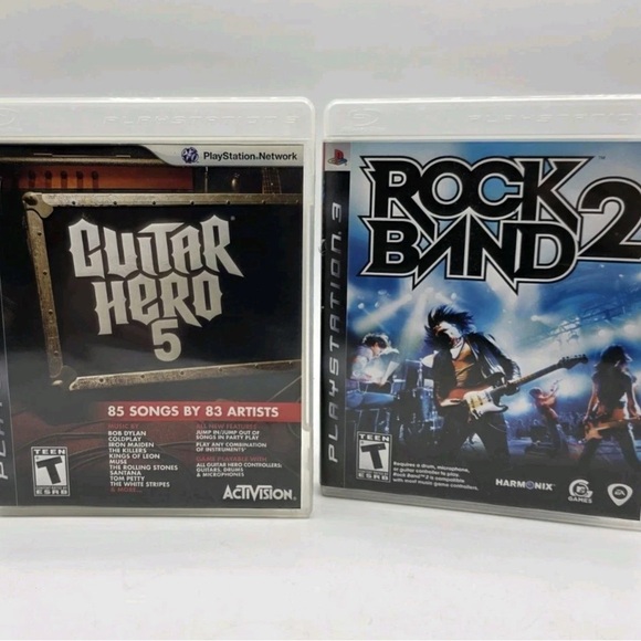 Sony Other - Guitar Hero 5 & Rock Band 2 for PS3